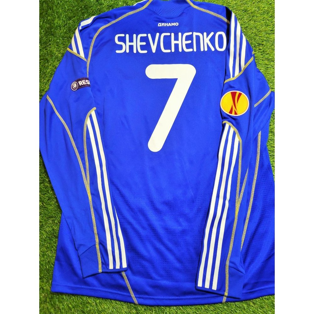 Schevchenko Dynamo Kiev 2009 2010 2011 PLAYER ISSUE Away Soccer Jersey XL